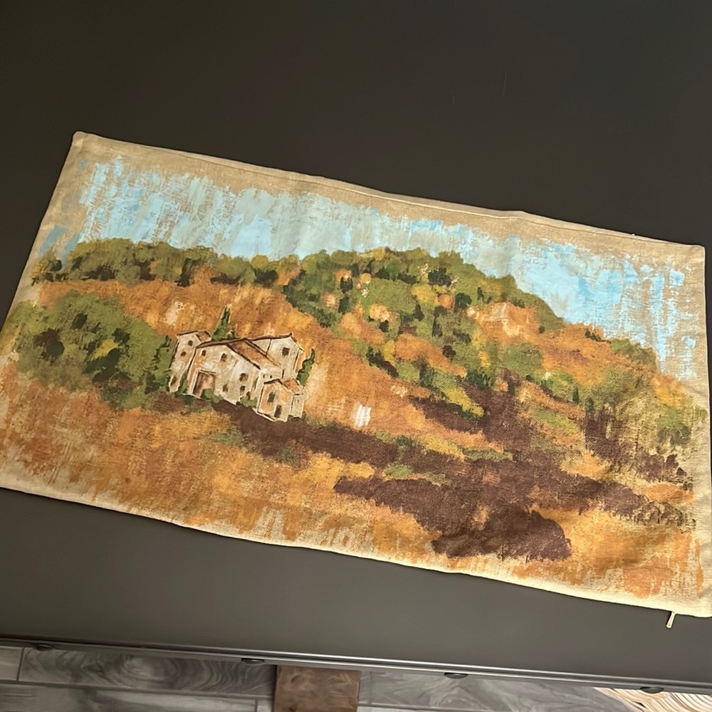 Pottery Barn 16x26” Cotton/Linen Pillow Cover